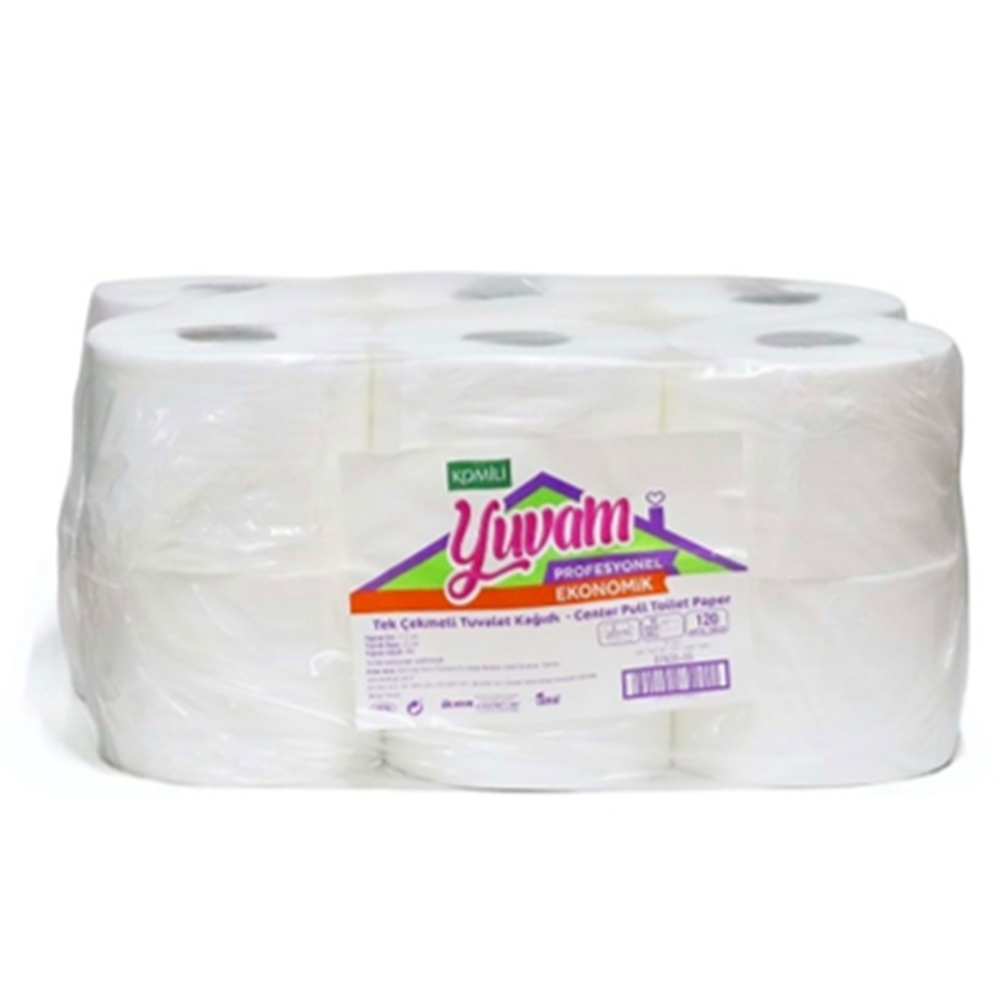 KOMİLİ YUVAM TEK ÇEKMELİ TUV. KAĞIDI (11.5CM) 81 M. 4 KG *12 ADET