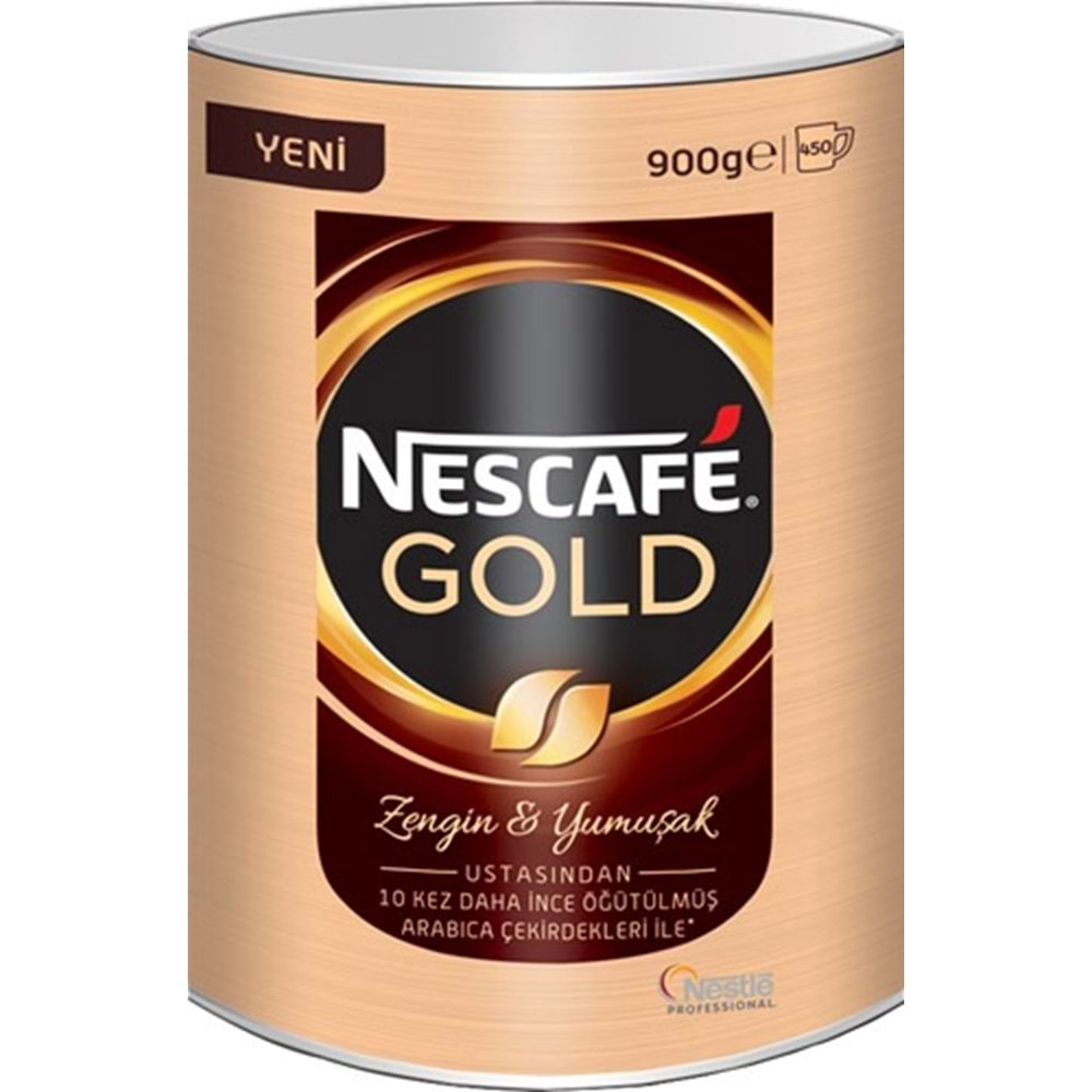 NESCAFE GOLD 900 GR TENEKE