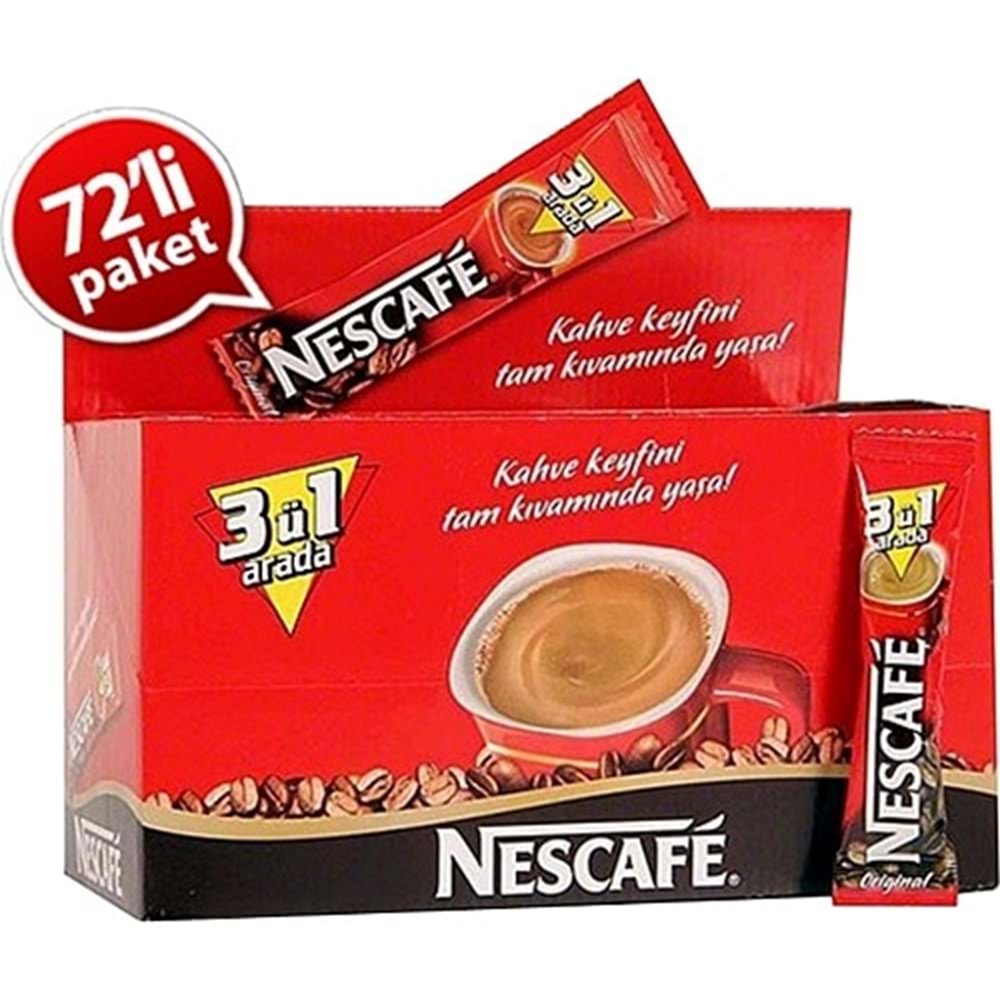 NESCAFE 3+1 72 Lİ