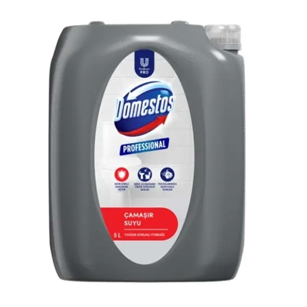 DOMESTOS PRO. ULTRA ÇAMAŞIR SUYU 5 LT