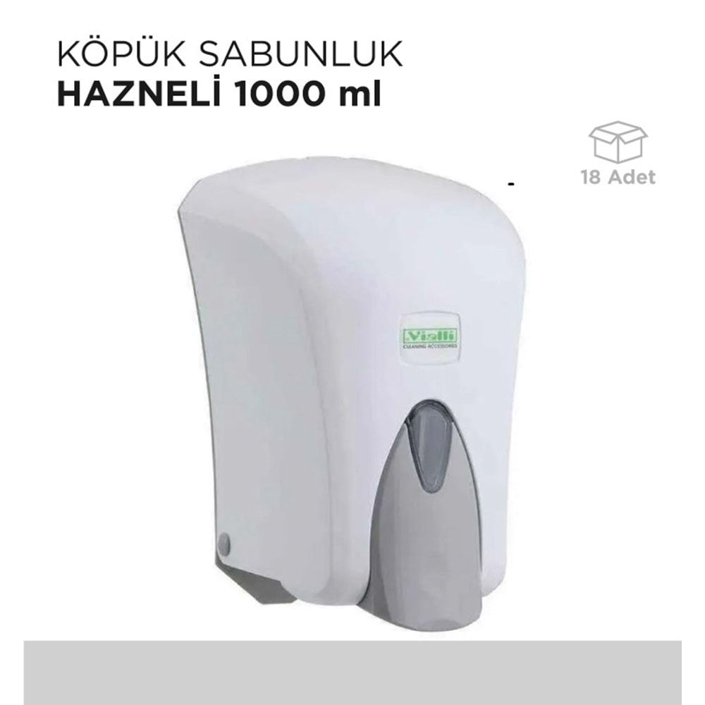 KÖPÜK SABUNLUK HAZNELİ 1000ML