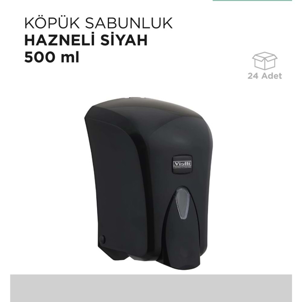 KÖPÜK SABUNLUK HAZNELİ SİYAH