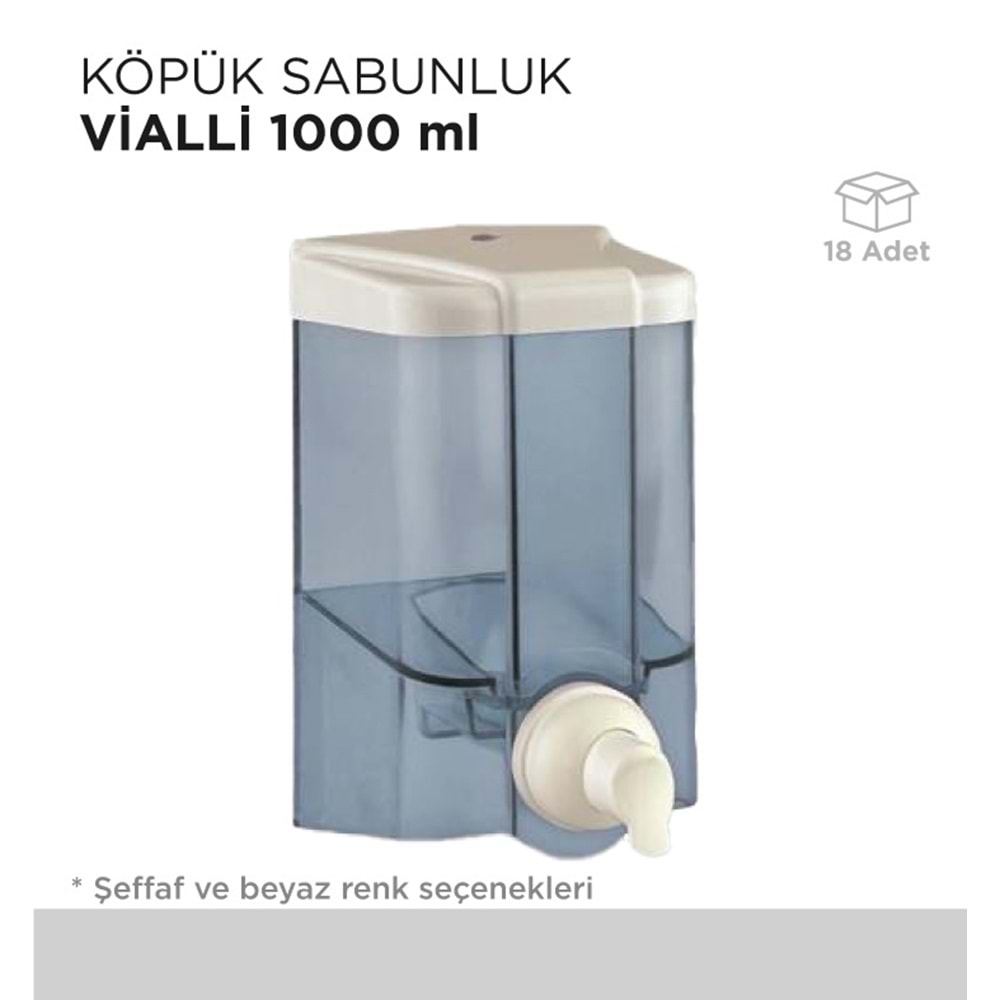 KÖPÜK SABUNLUK VİALLİ 1000ML
