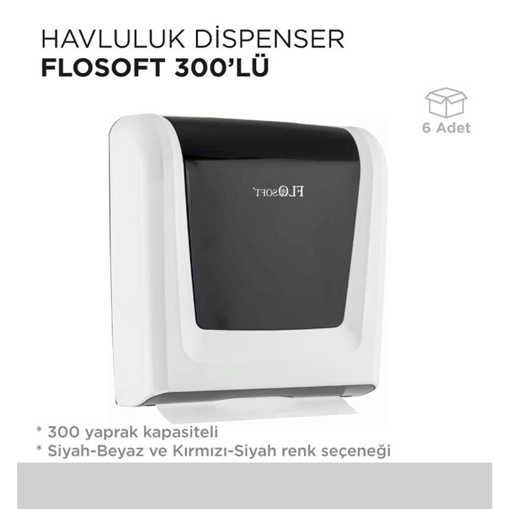 HAVLULUK DİSPENSER FLOSOFT 300LÜ
