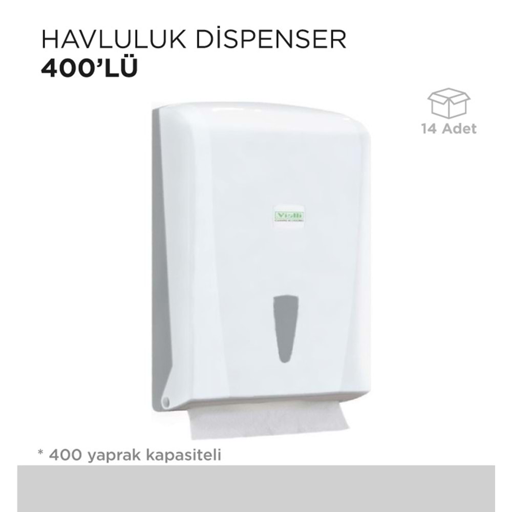 HAVLULUK DİSPENSER 400LÜ