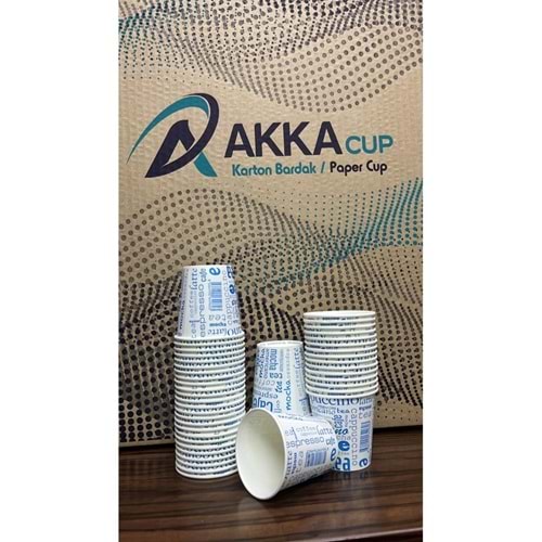 AKKA KARTON BARDAK 6.5 OZ 50'Lİ*60PK -3000 ADT