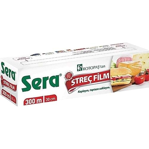 SERA STRECH FILM 30*300MT 8MC