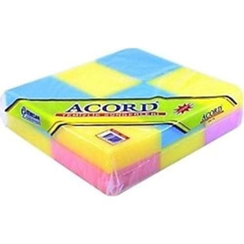 ACORD RENKLİ SÜNGER 12 li