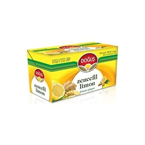 DOĞUŞ BİTKİ ÇAYI ZENCEFİL LİMON 20Lİ
