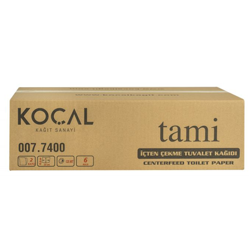 TAMİ İÇTEN ÇEKME TUVALET KAĞIDI 4KG - 6 AD