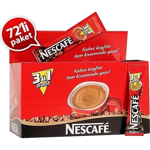 NESCAFE 3+1 72 Lİ