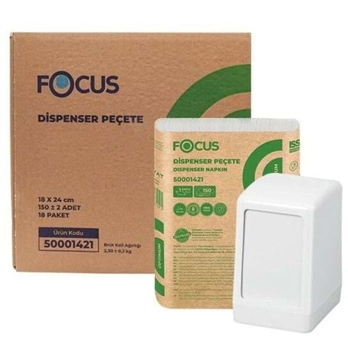 FOCUS OPTİMUM DİSPENSER PEÇETE 150 * 18 PKT