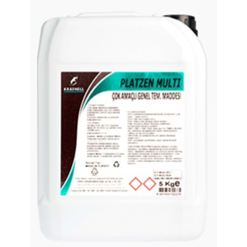 KRAFHELL MULTİ MAX HİJYEN ÇOK AMAÇLI LEKE YAĞ VE KİR ÇÖZÜCÜ 5 LT