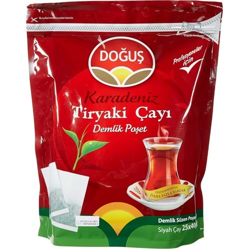 DOĞUŞ TİRYAKİ DEMLİK POŞET (25*40GR.)