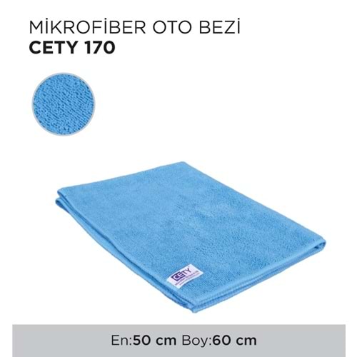 MİKROFİBER OTO BEZİ CETY 170