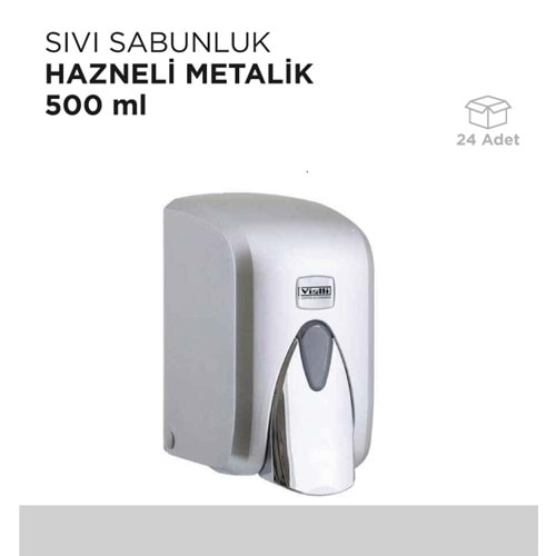 SIVI SABUNLK HAZNELİ METALİK 500ML