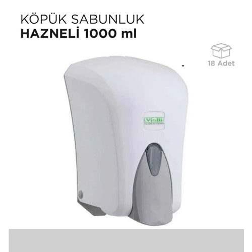 KÖPÜK SABUNLUK HAZNELİ 1000ML