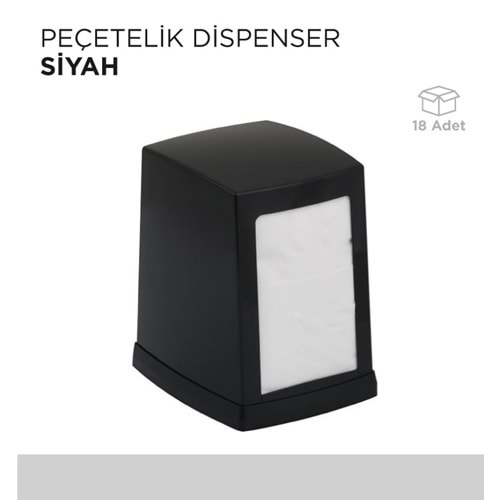 PEÇETELİK DİSPENSER SİYAH