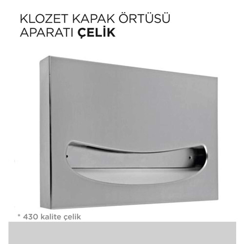 KLOZET KAPAK ÖRTÜSÜ APARATI ÇELİK