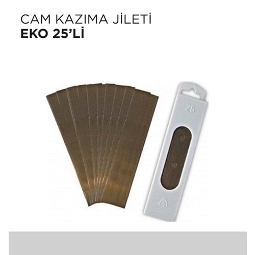 CAM KAZIMA APARATI JİLETİ EKO 25Lİ
