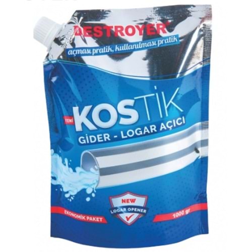 DESTROYER LOGAR AÇICI KOSTİK 1 KG